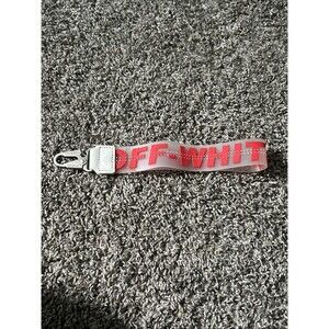 OFF-WHITE Keychain Lanyard Industrial Clasp